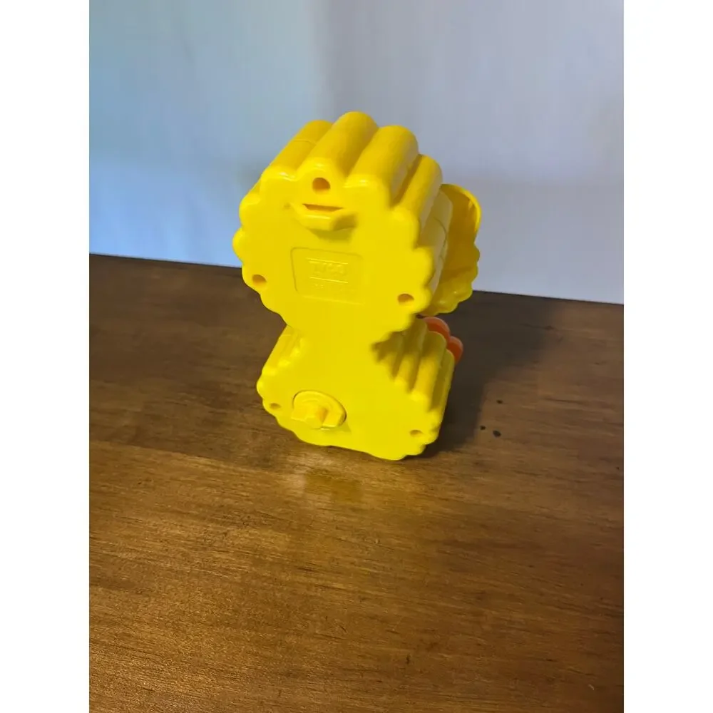 Vintage Sesame Street Big Bird Tyco Wind Up 1988 Small Toy Muppets Character 3in